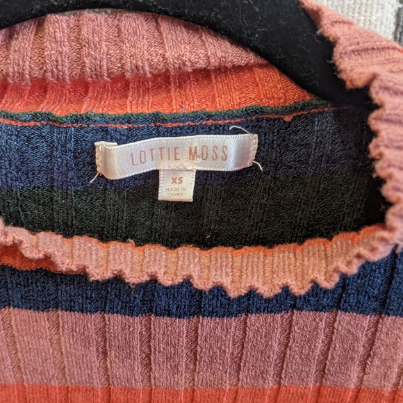 Cropped multi colored sweater - Picture 3 of 8